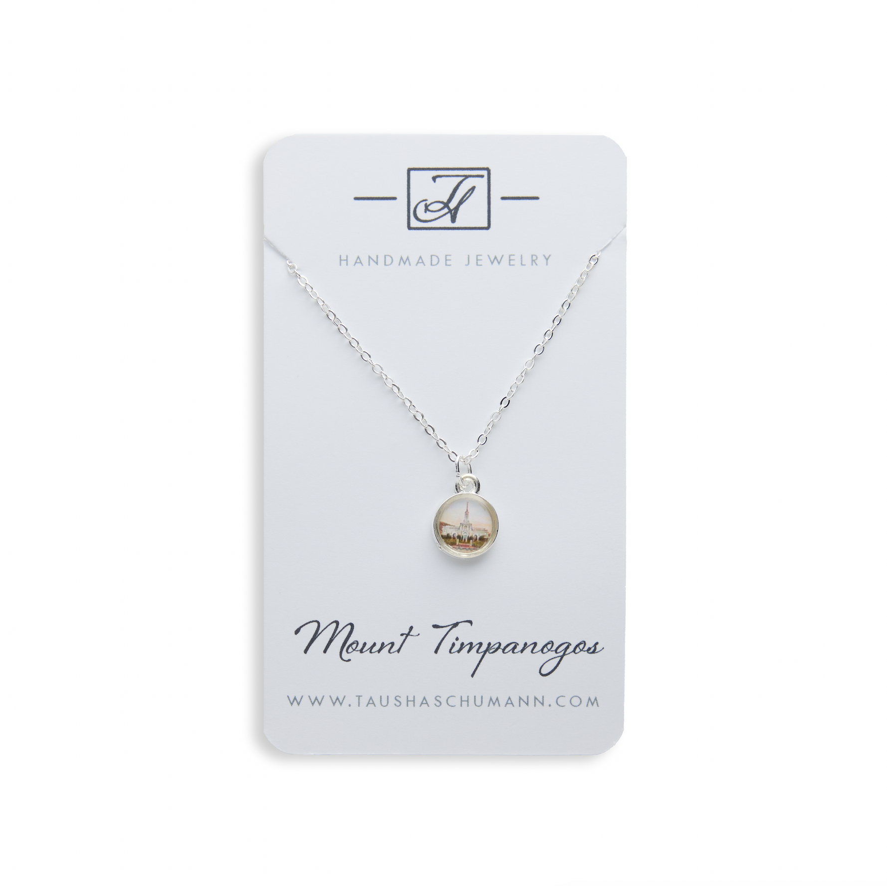 Mt. Timpanogos Utah Temple Necklace