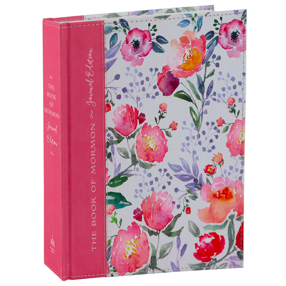The Book of Mormon, Journal Edition, Pink Floral (No Index), , large image number 6