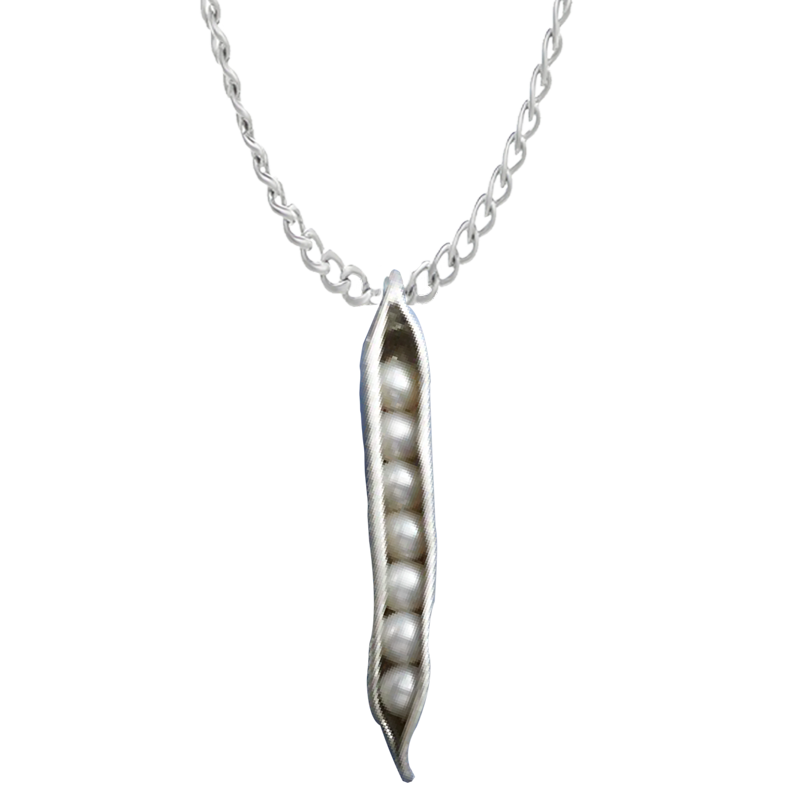 Seven Sweet Pea in a Pod Necklace, , large image number 0