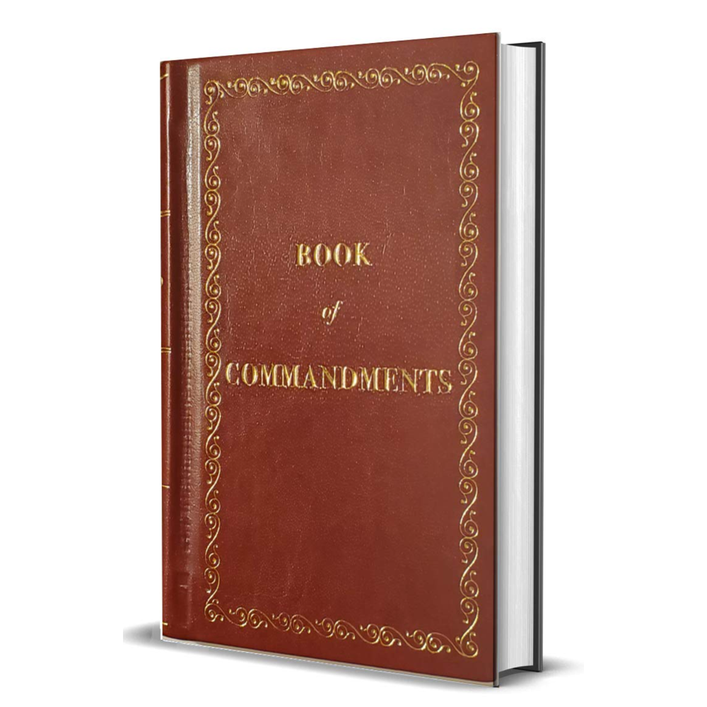 1833 Replica Book of Commandments,  1833 Replica Book of Commandments