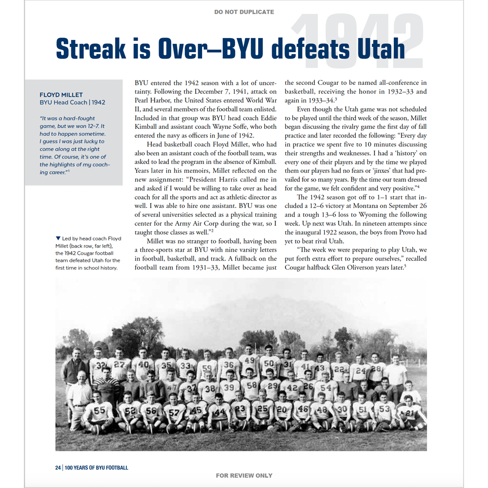 100 Years of BYU Football, , large image number 4