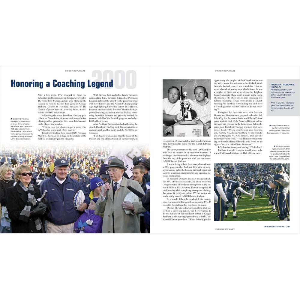 100 Years of BYU Football, , large image number 3