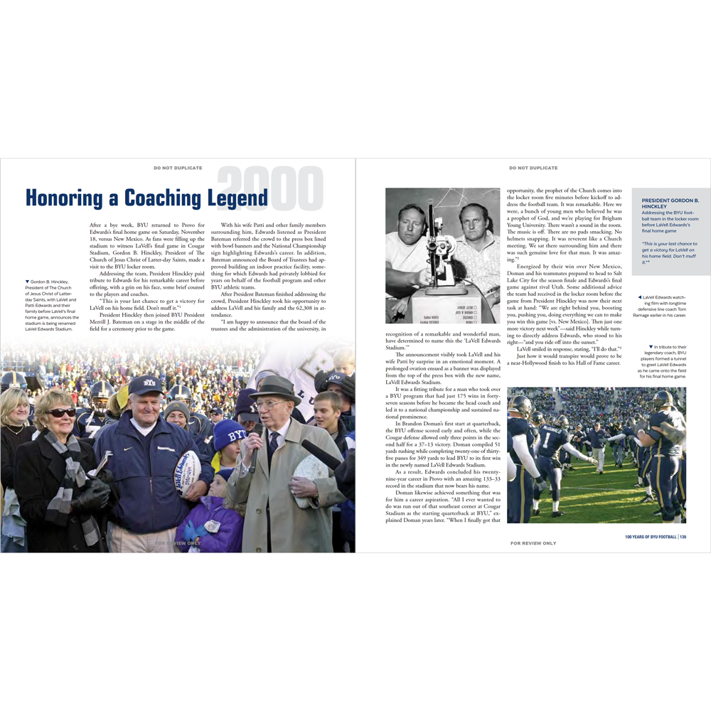 100 Years of BYU Football, , large image number 3