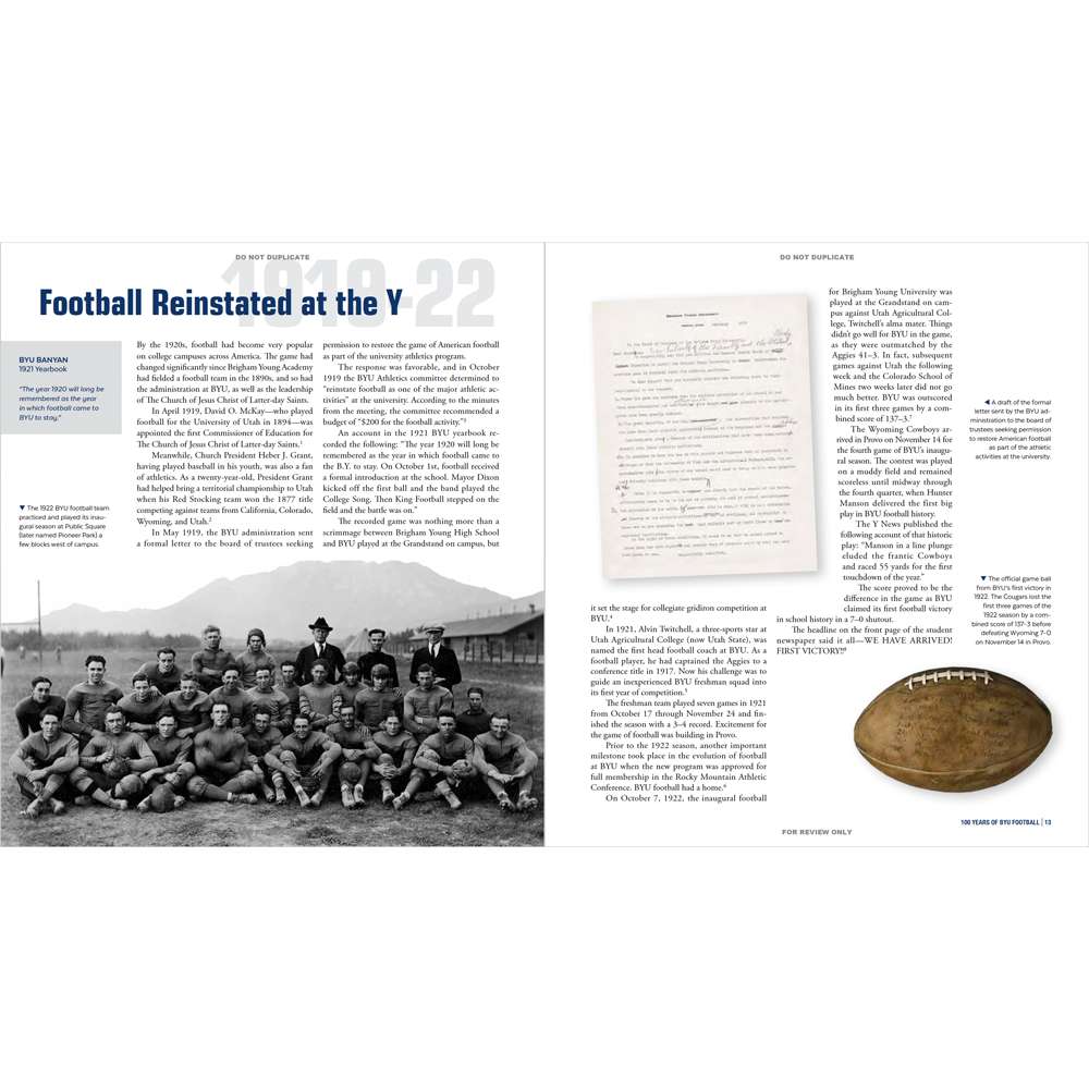 100 Years of BYU Football, , large image number 5