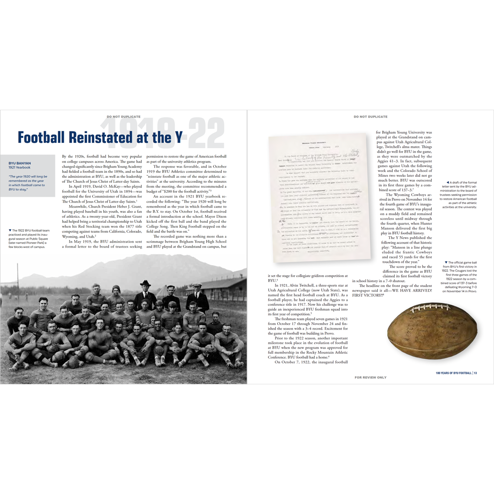 100 Years of BYU Football, , large image number 5