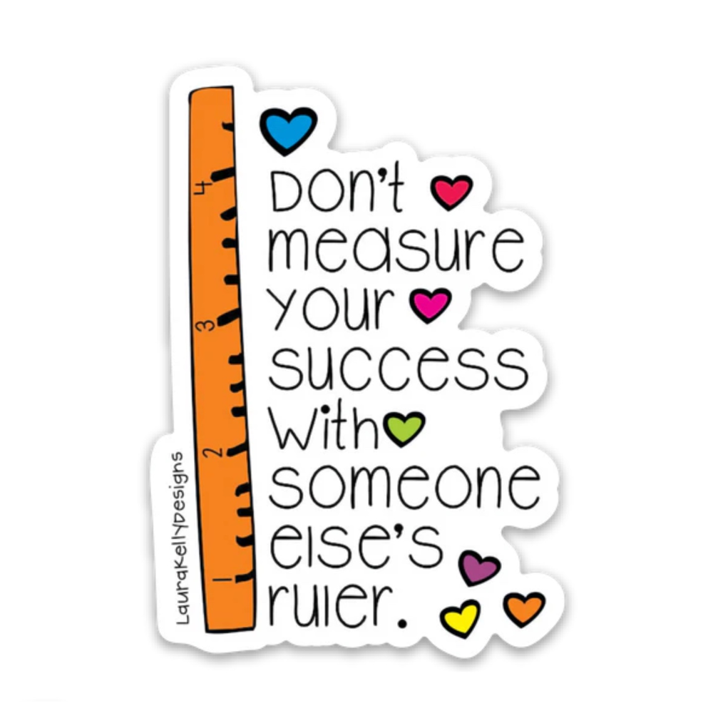 Ruler Sticker - LAURA KELLY | Deseret Book