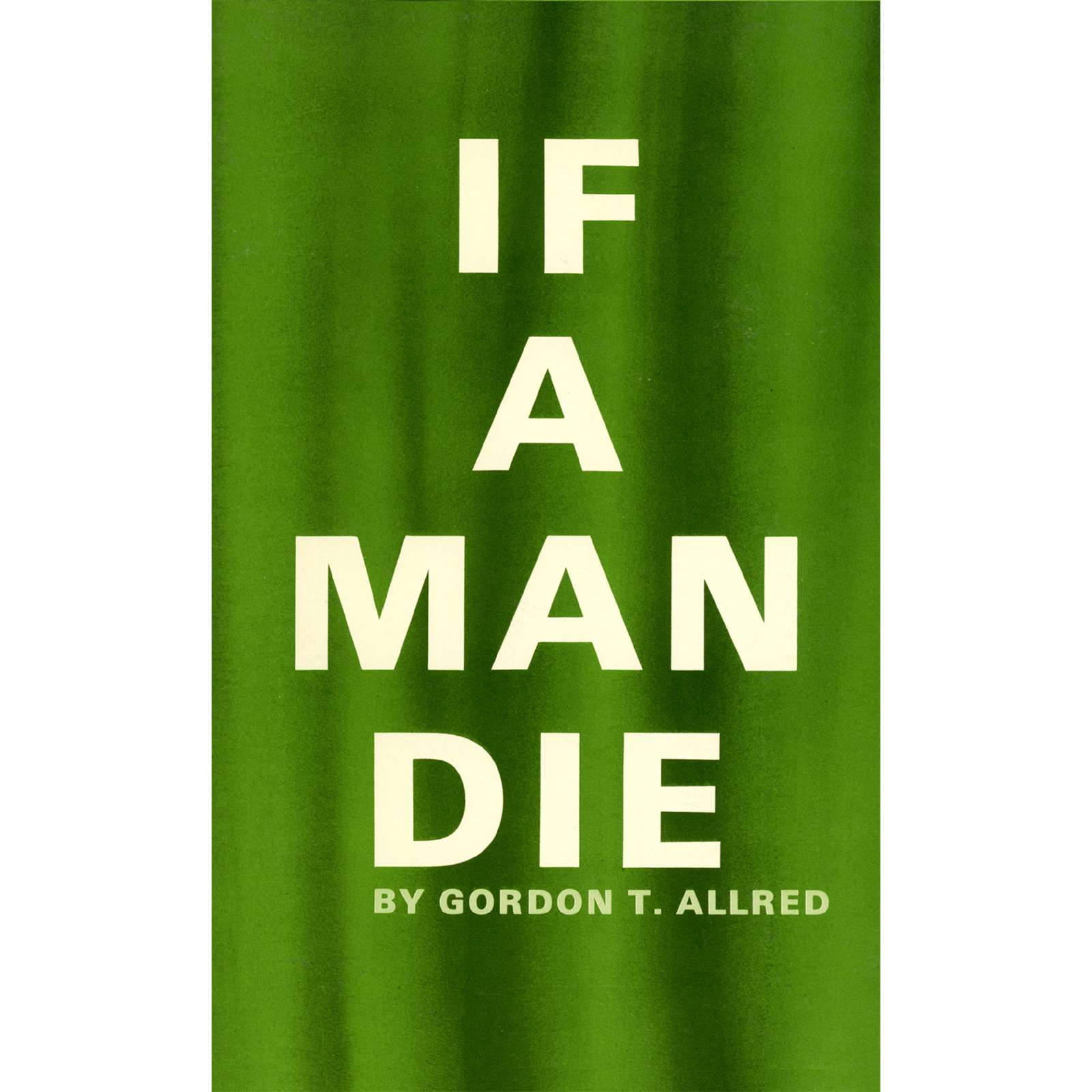 If a Man Die