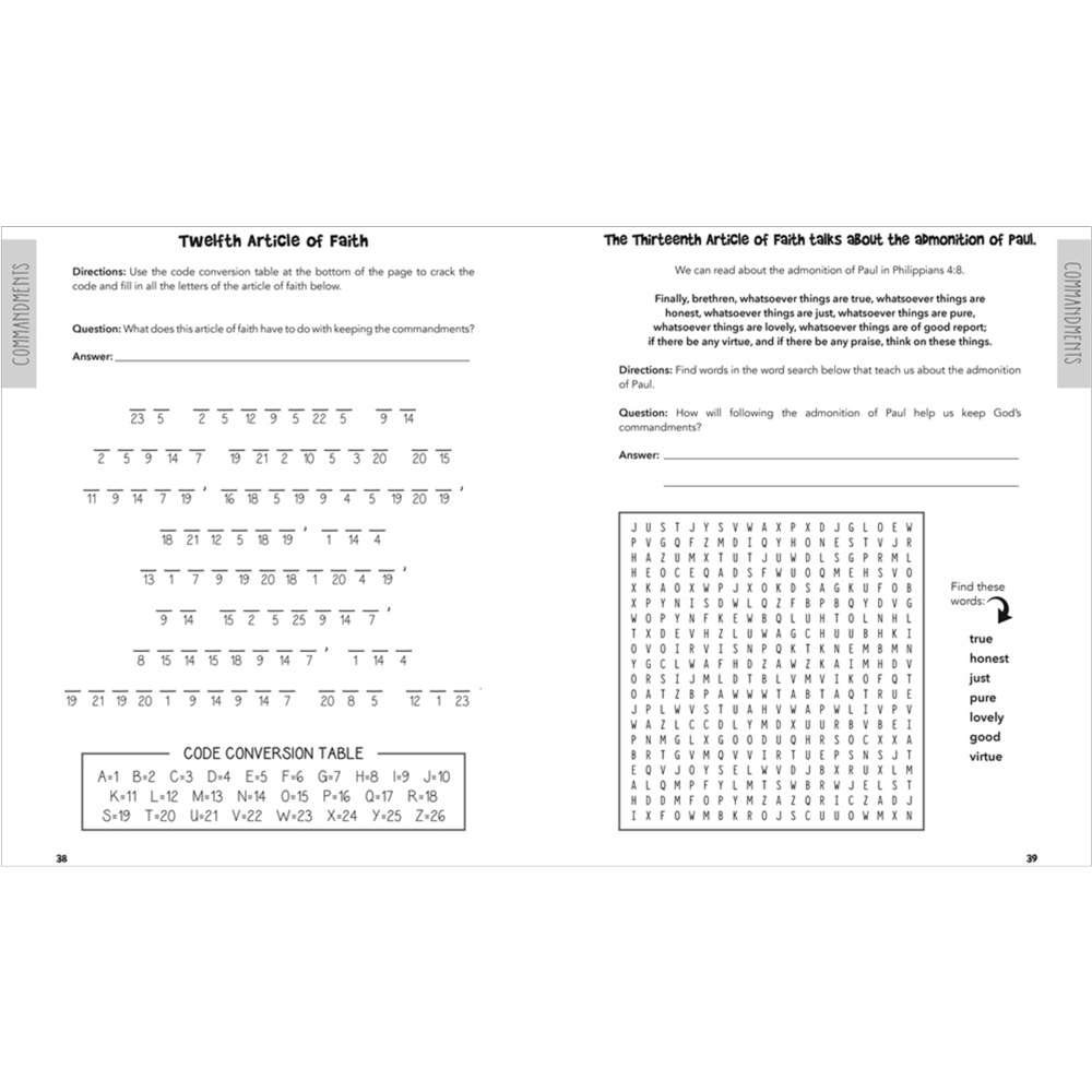 Promises I Make When I'm Baptized at 8, , large