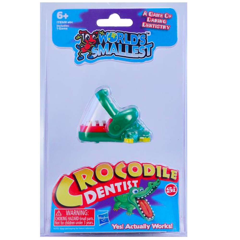 'World's Smallest' Crocodile Dentist