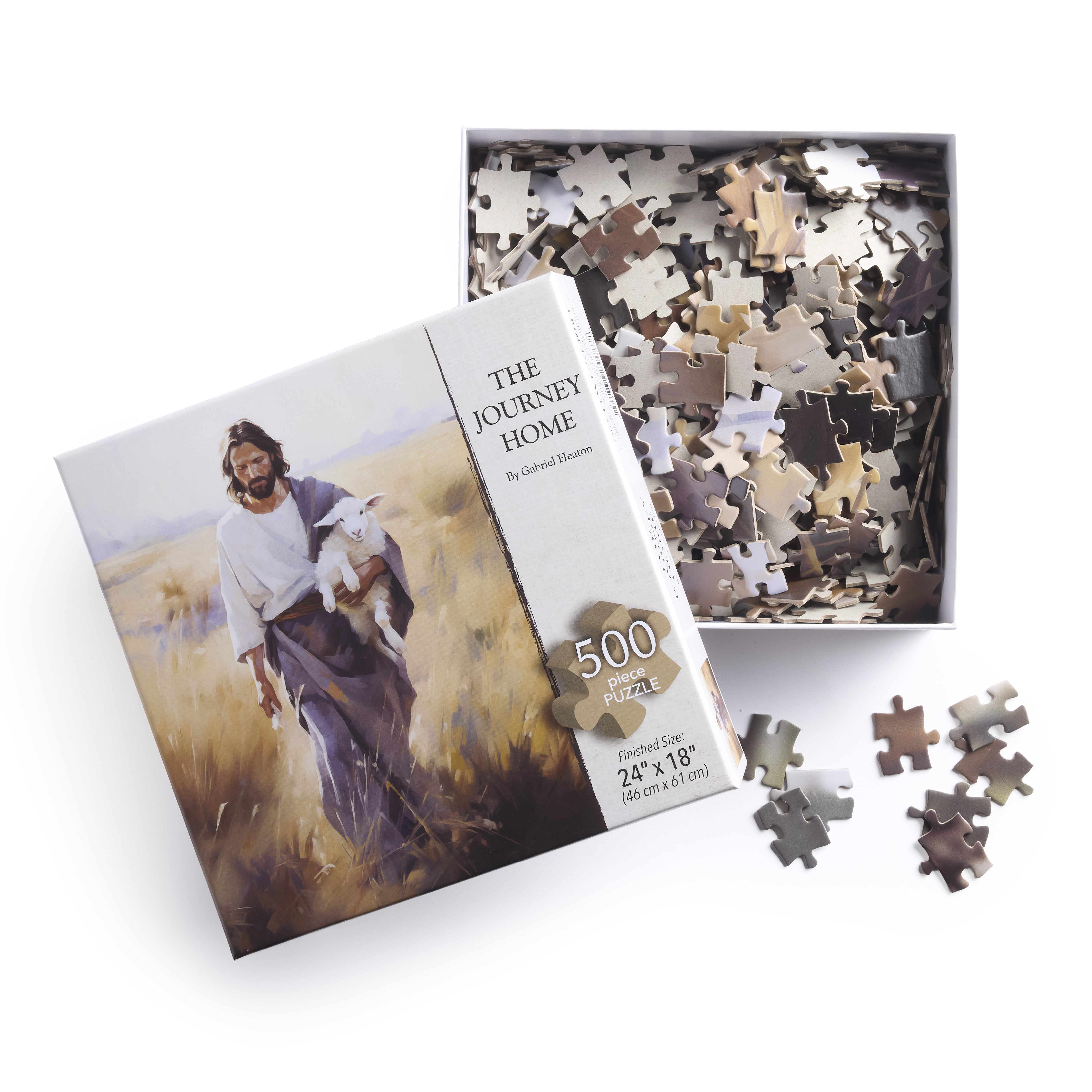 The Journey Home 500 Piece Puzzle - HEATON, GABRIEL | Deseret Book