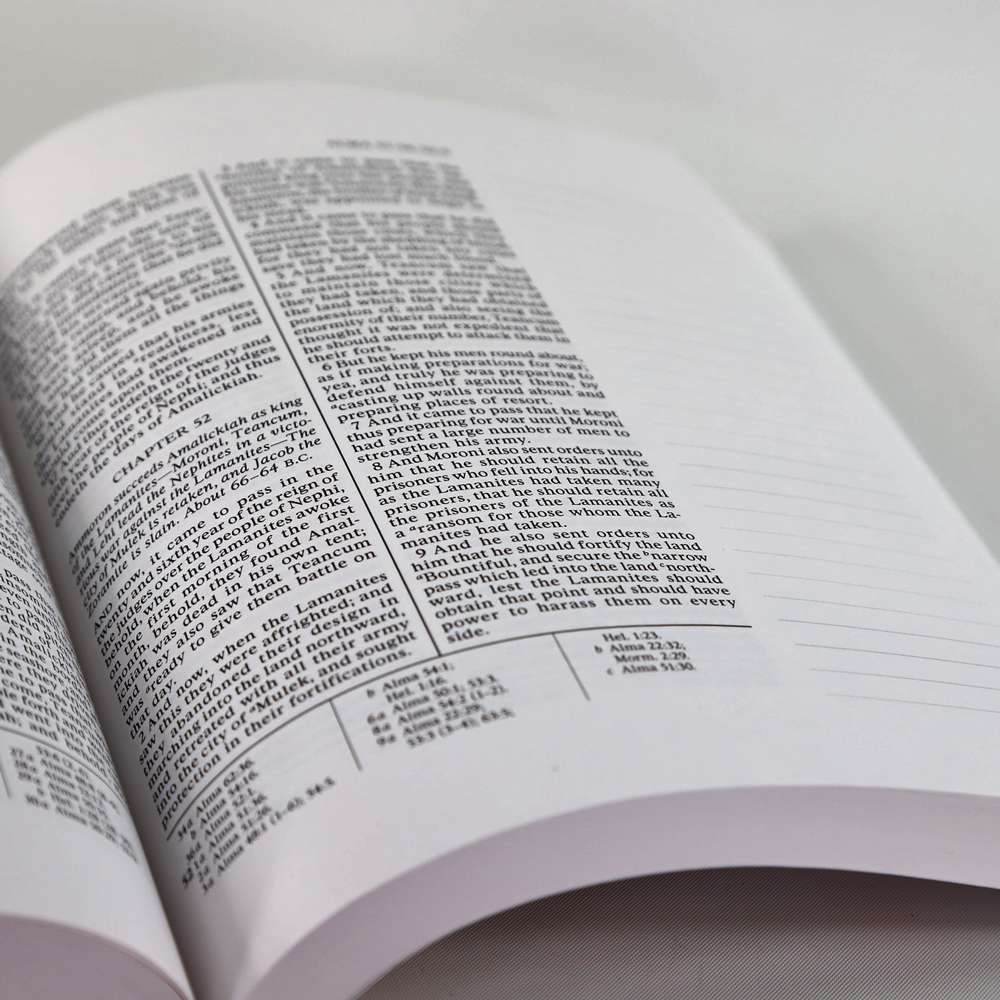 The Book of Mormon, Journal Edition, Pink Floral (No Index), , large image number 5