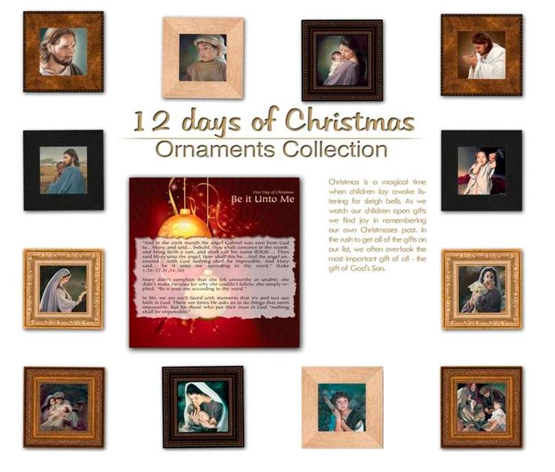 12 Days of Christmas Ornament Set, , large image number 1