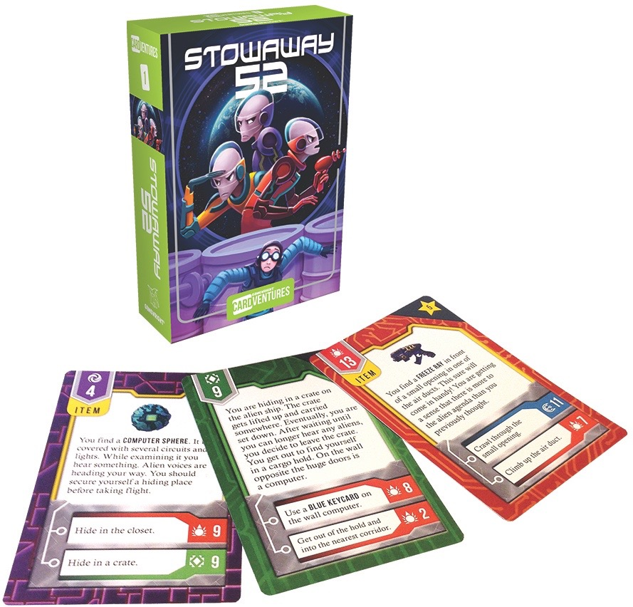 Cardventure, #1: Stowaway 52, , large
