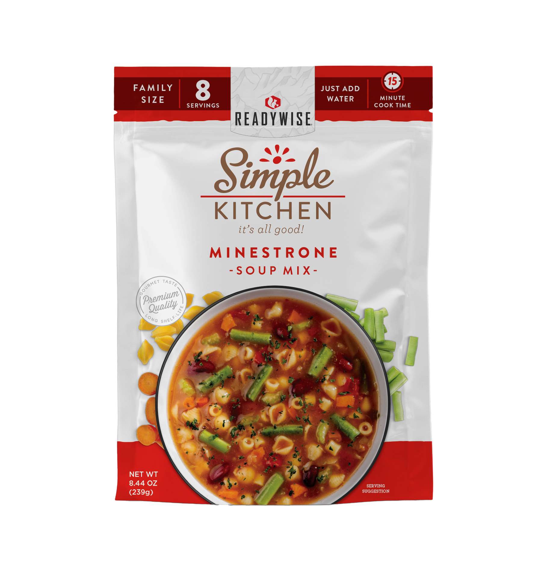 Simple Kitchen Minestrone Soup Mix Single Pouch