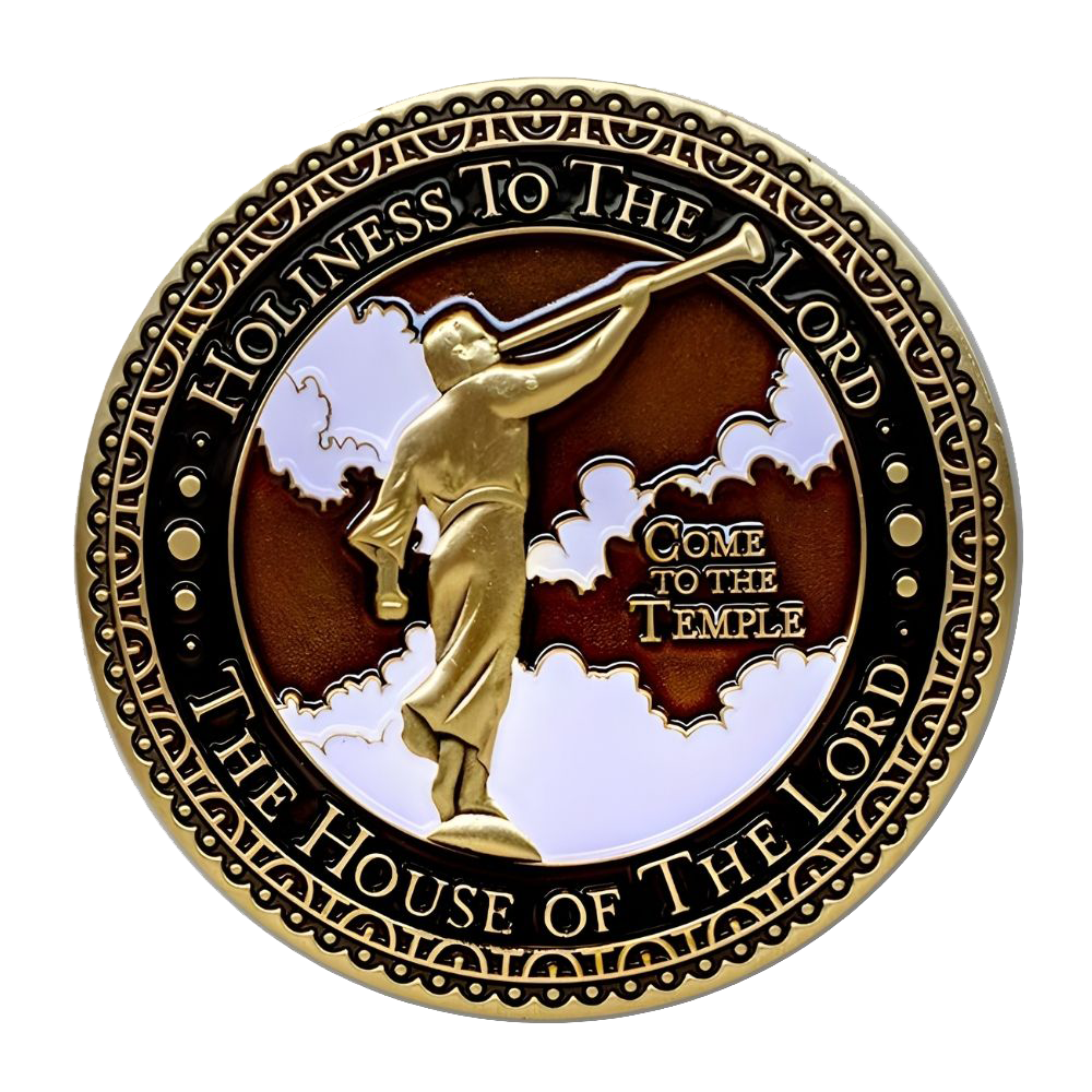Layton Utah Temple Medallion Coin, , large image number 2