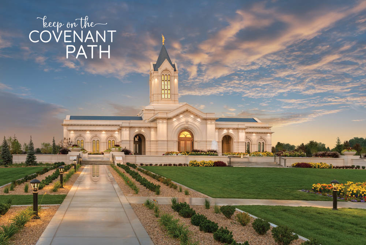 Fort Collins Temple Repositionable Poster