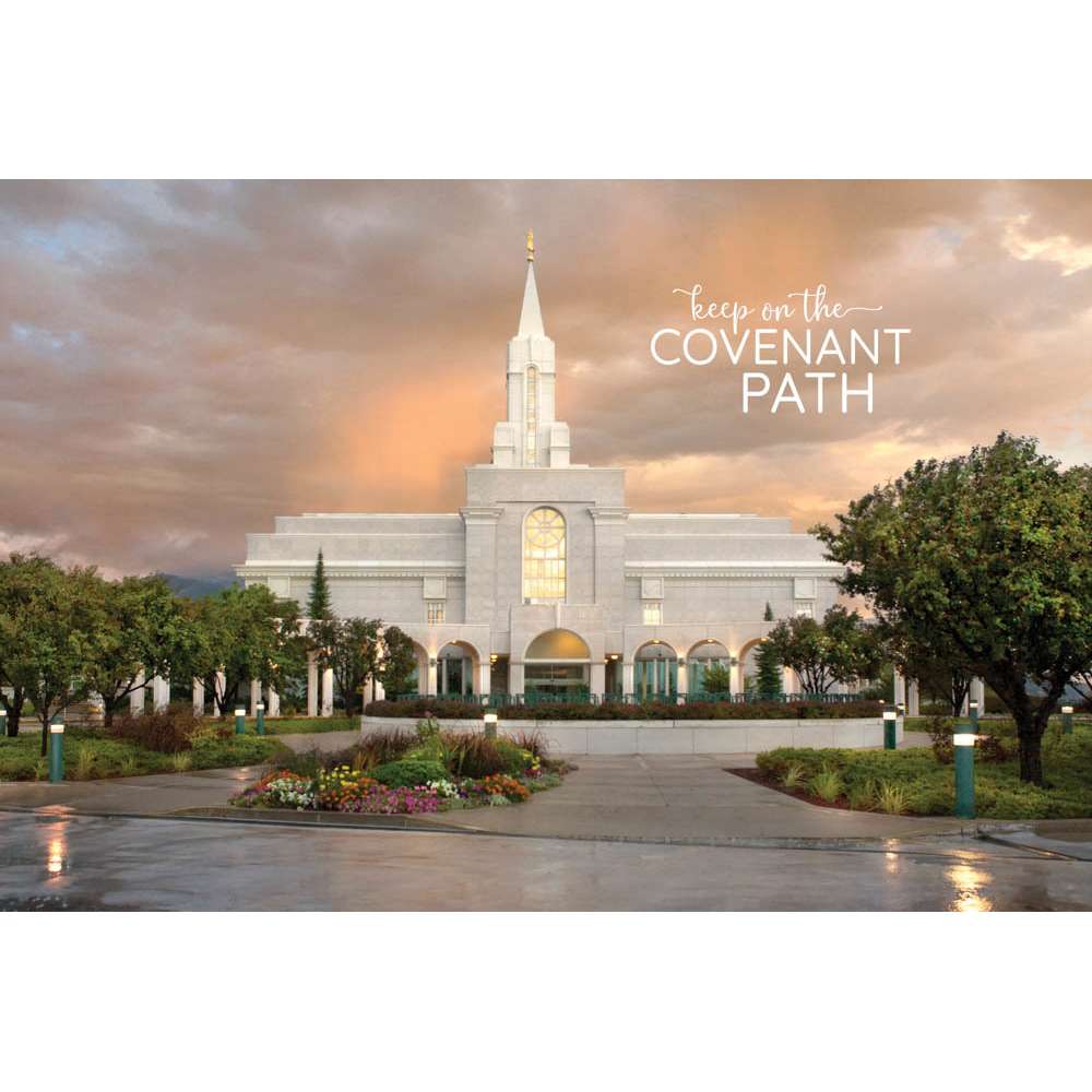 Bountiful Temple Repositionable Poster