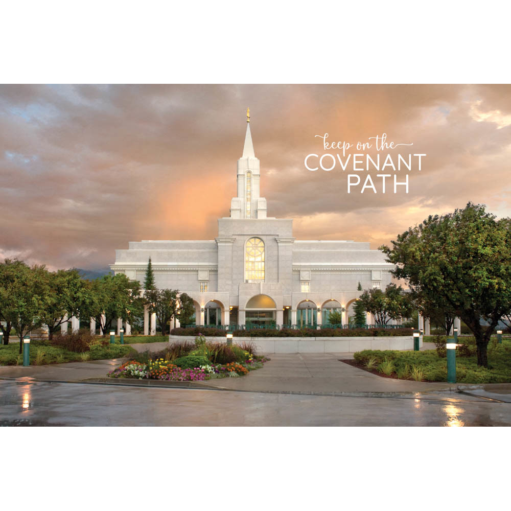 Bountiful Temple Repositionable Poster