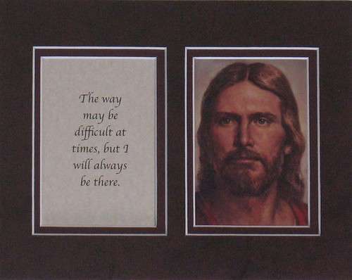 Christ in Red Robe 8" x 10"
