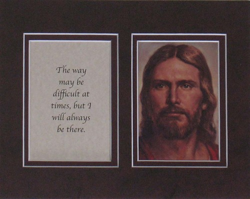 Christ in Red Robe 8" x 10"