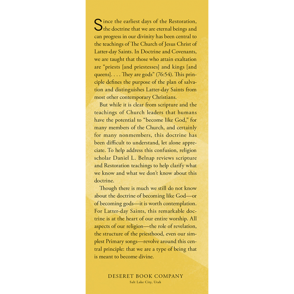 Let's Talk about Becoming Like God, , large image number 1