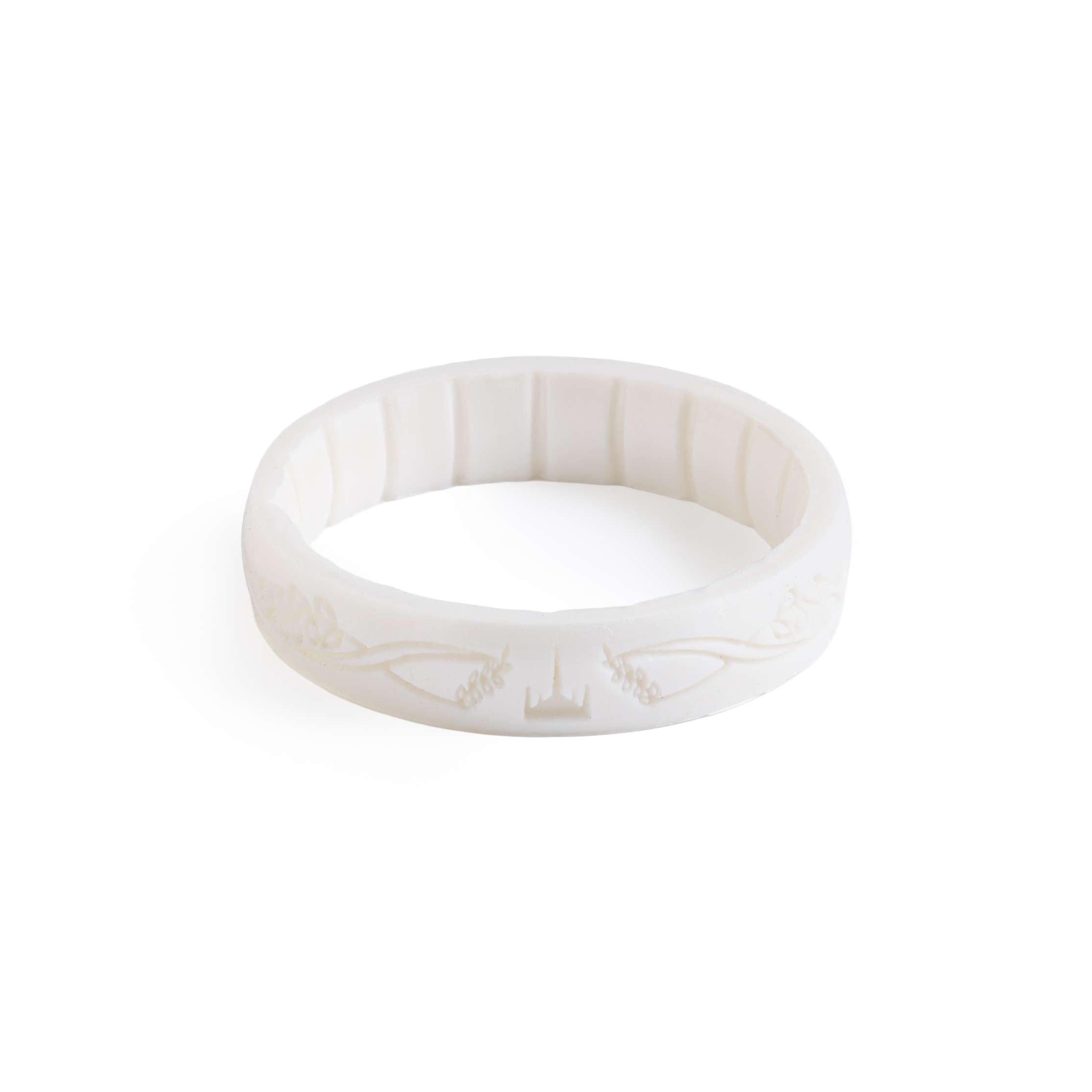 Boise Temple Thin Silicone Ring