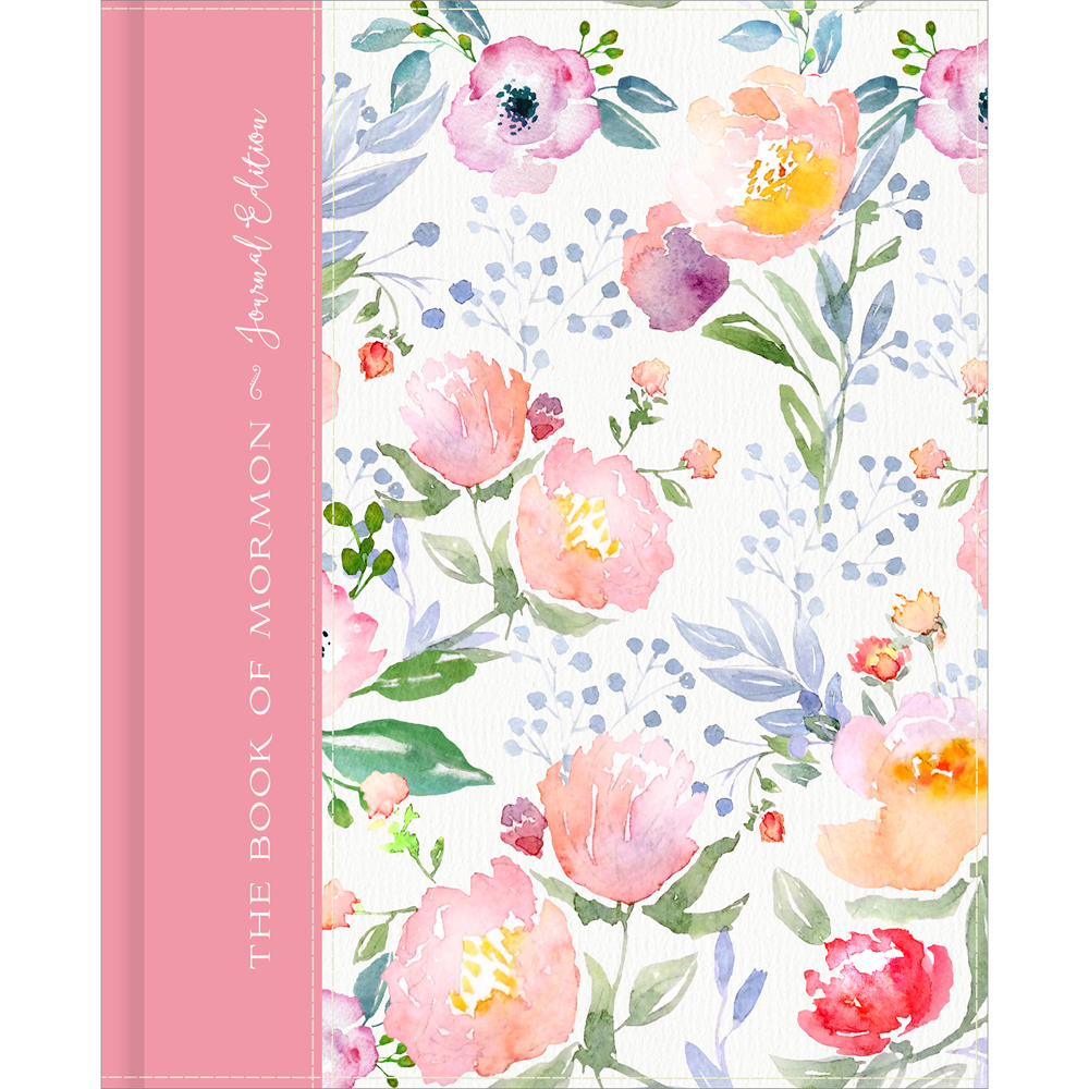 The Book of Mormon, Journal Edition, Pink Floral (No Index),  The Book of Mormon, Journal Edition, Pink Floral (No Index)
