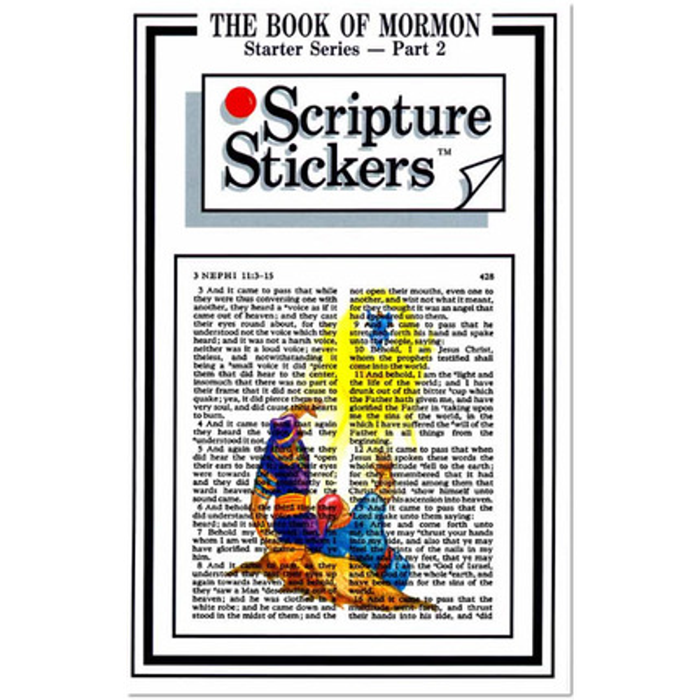 Scripture Stickers: Book of Mormon, Part 2,  Scripture Stickers: Book of Mormon, Part 2