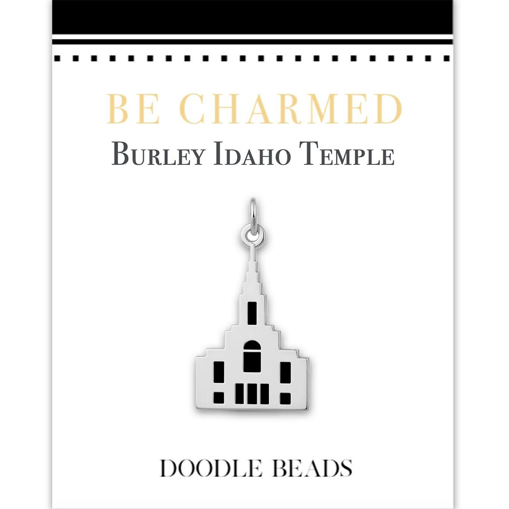 Burly Temple Charm Silver 