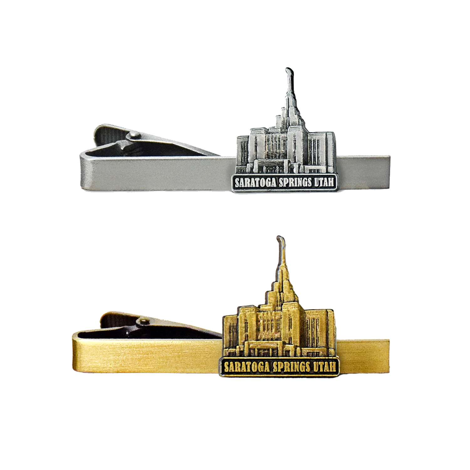 Saratoga Springs Temple Tie Bar, , large image number 2