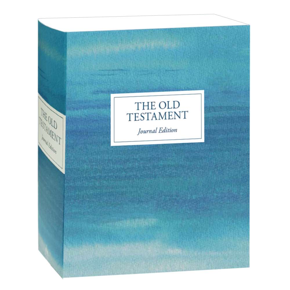 The Old Testament, Journal Edition, Ocean Blue (No Index), , large