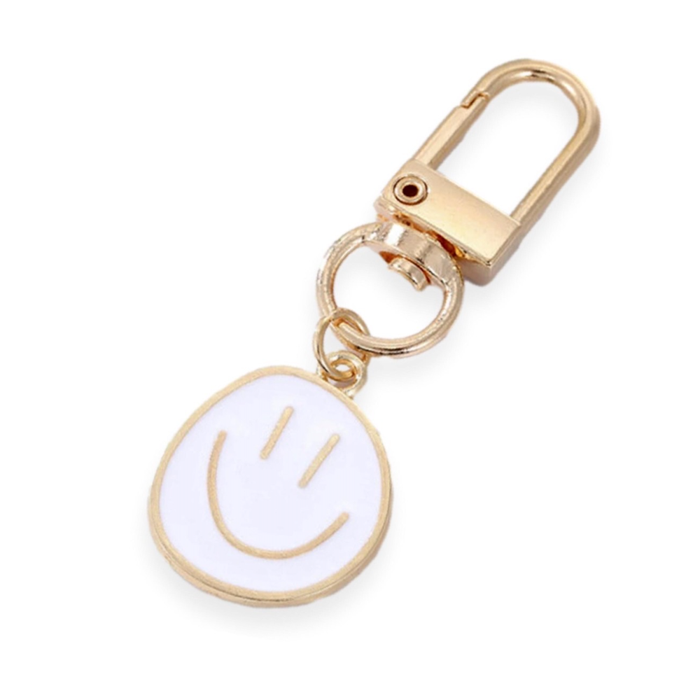Baptism Day Smiley Face Zipper Pull, , large image number 1