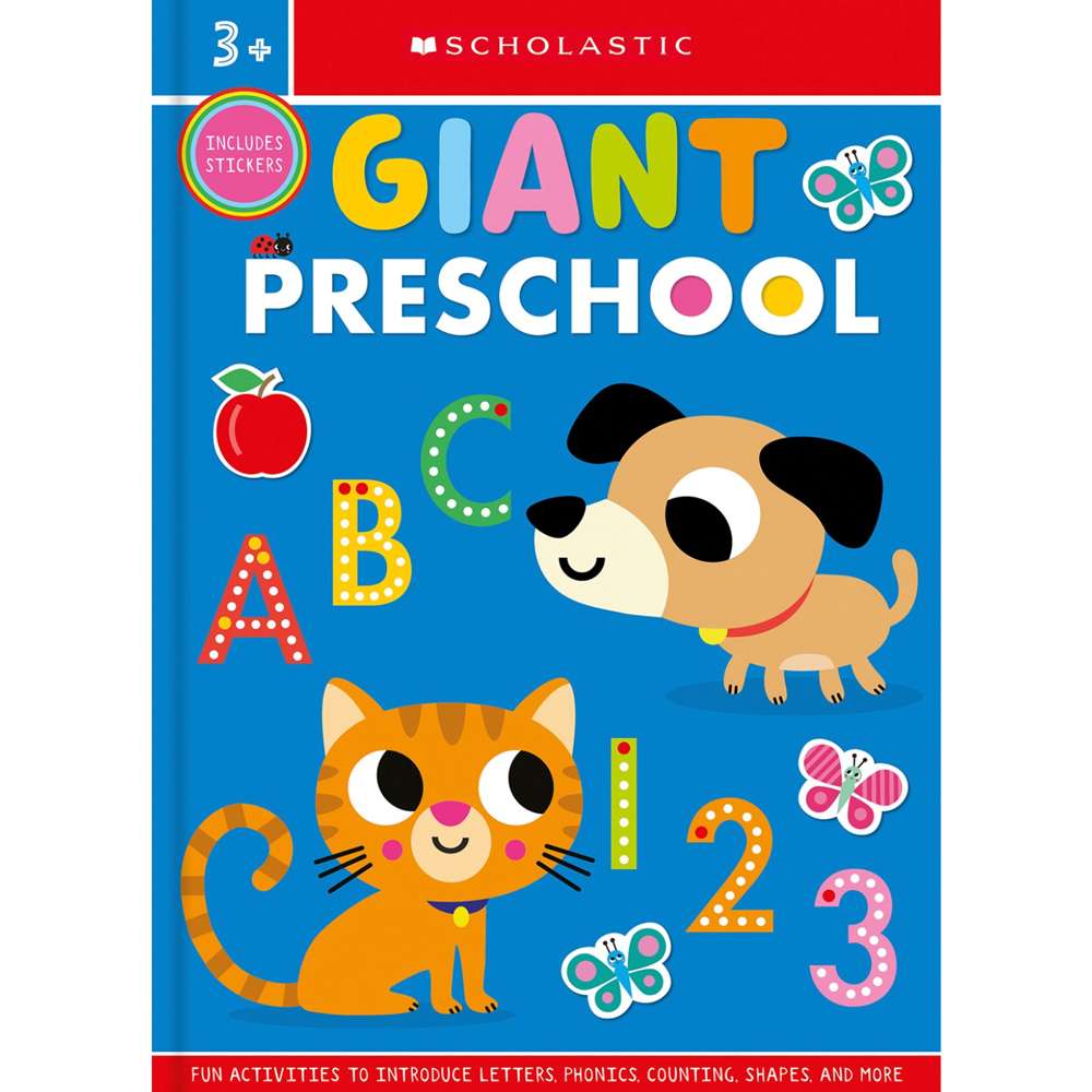 Giant Preschool Workbook: Scholastic Early Learners Workbook