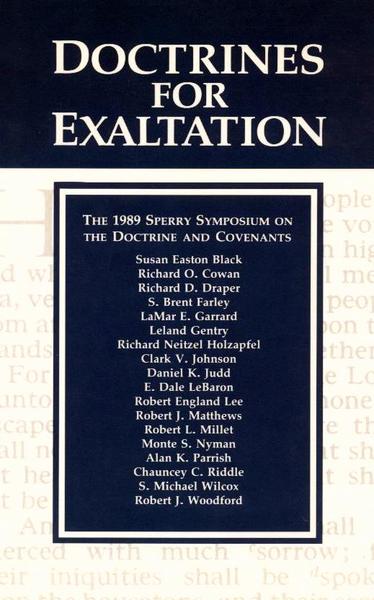 Doctrines for Exaltation - BLACK, SUSAN EASTON | Deseret Book