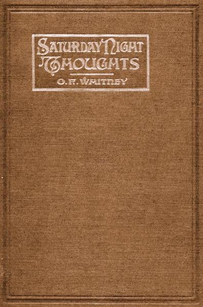 Saturday Night Thoughts, , large image number 0