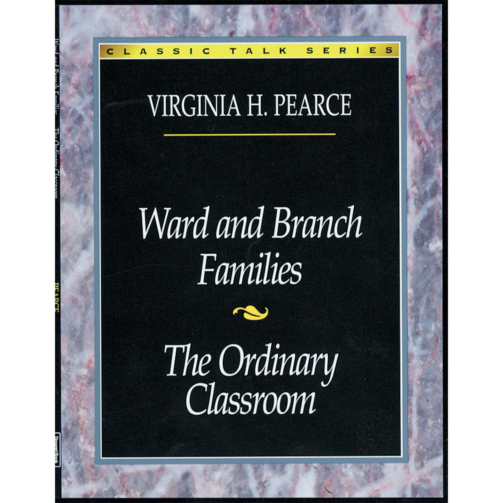 Classic Talk Series: Ward and Branch Families &mdash; The Ordinary Classroom