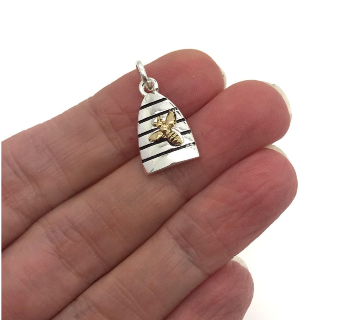Beehive Charm, , large