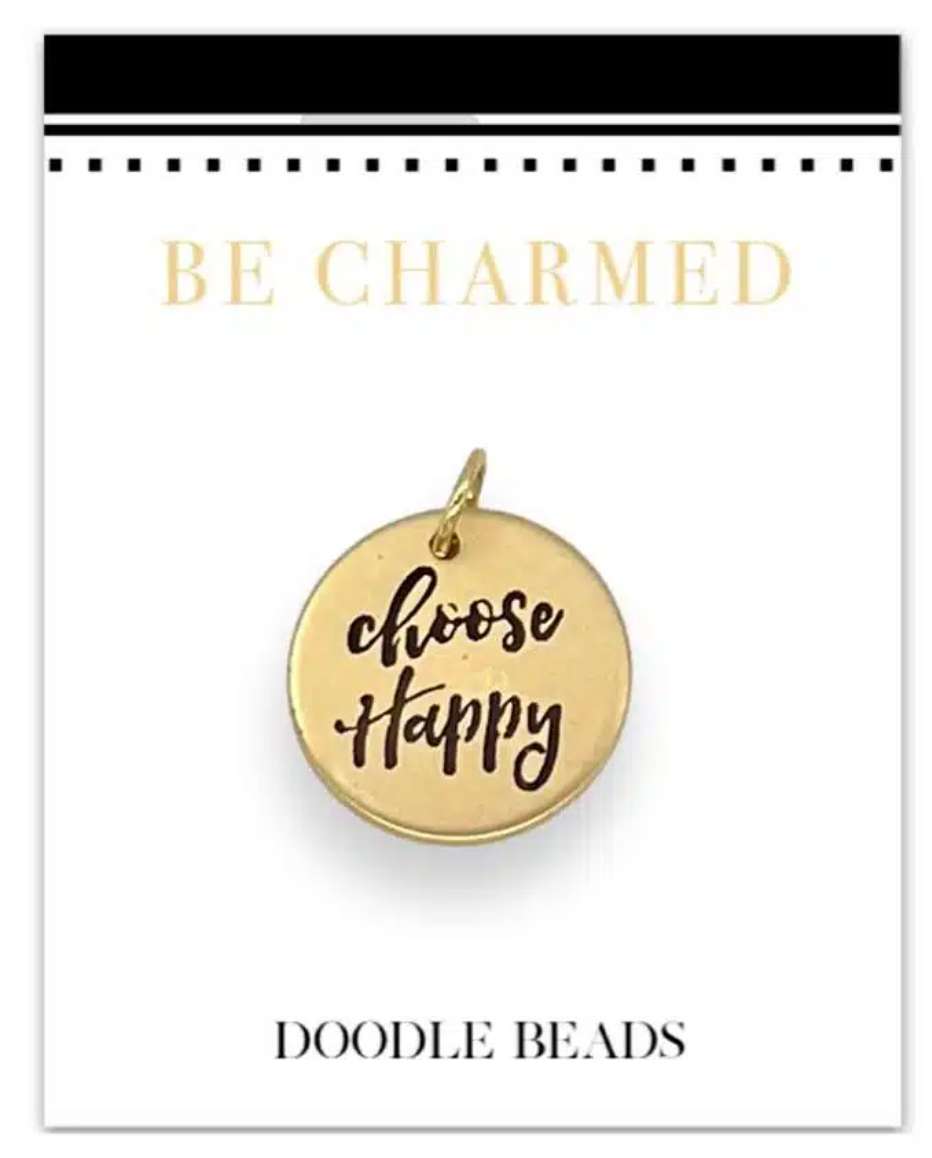 Choose Happy Charm, , large