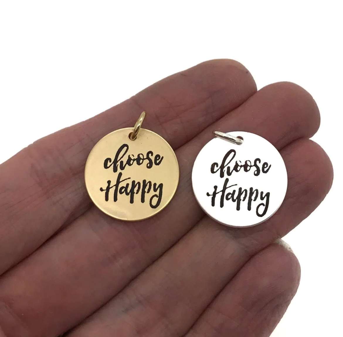 Choose Happy Charm