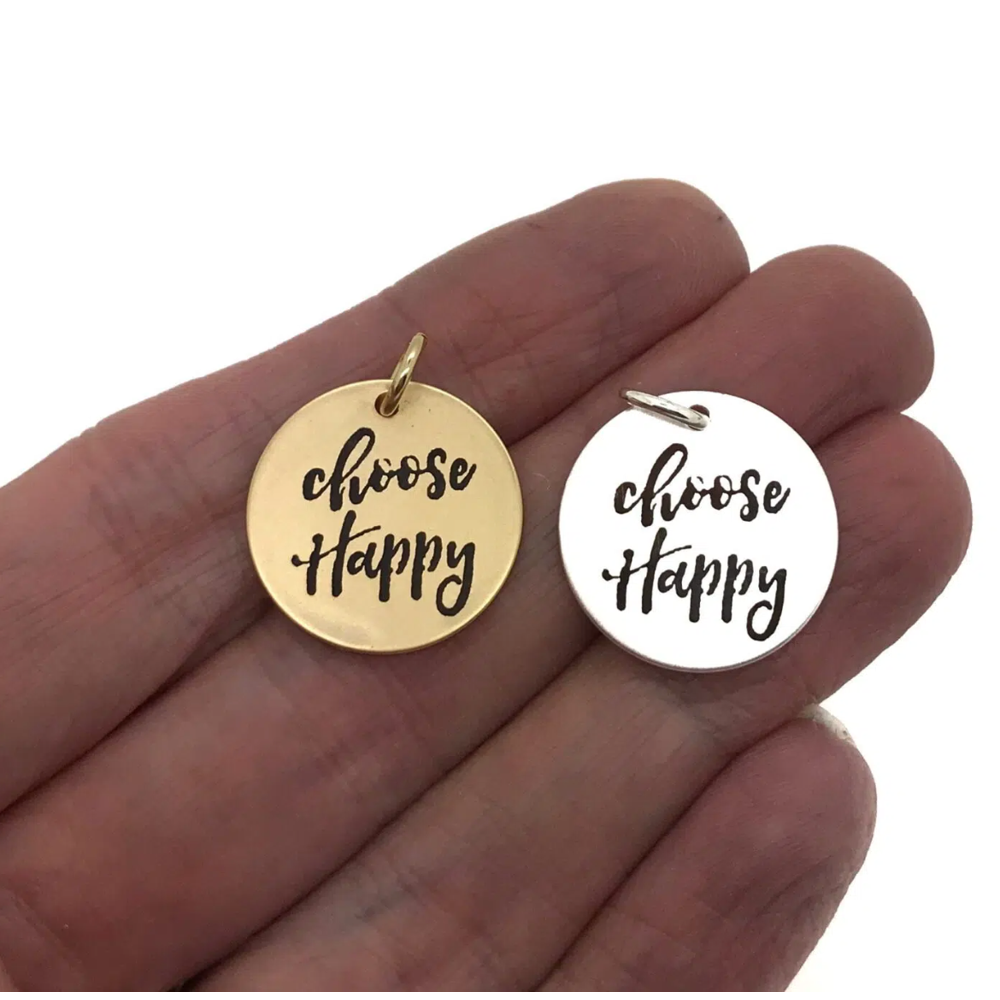 Choose Happy Charm, , large image number 0