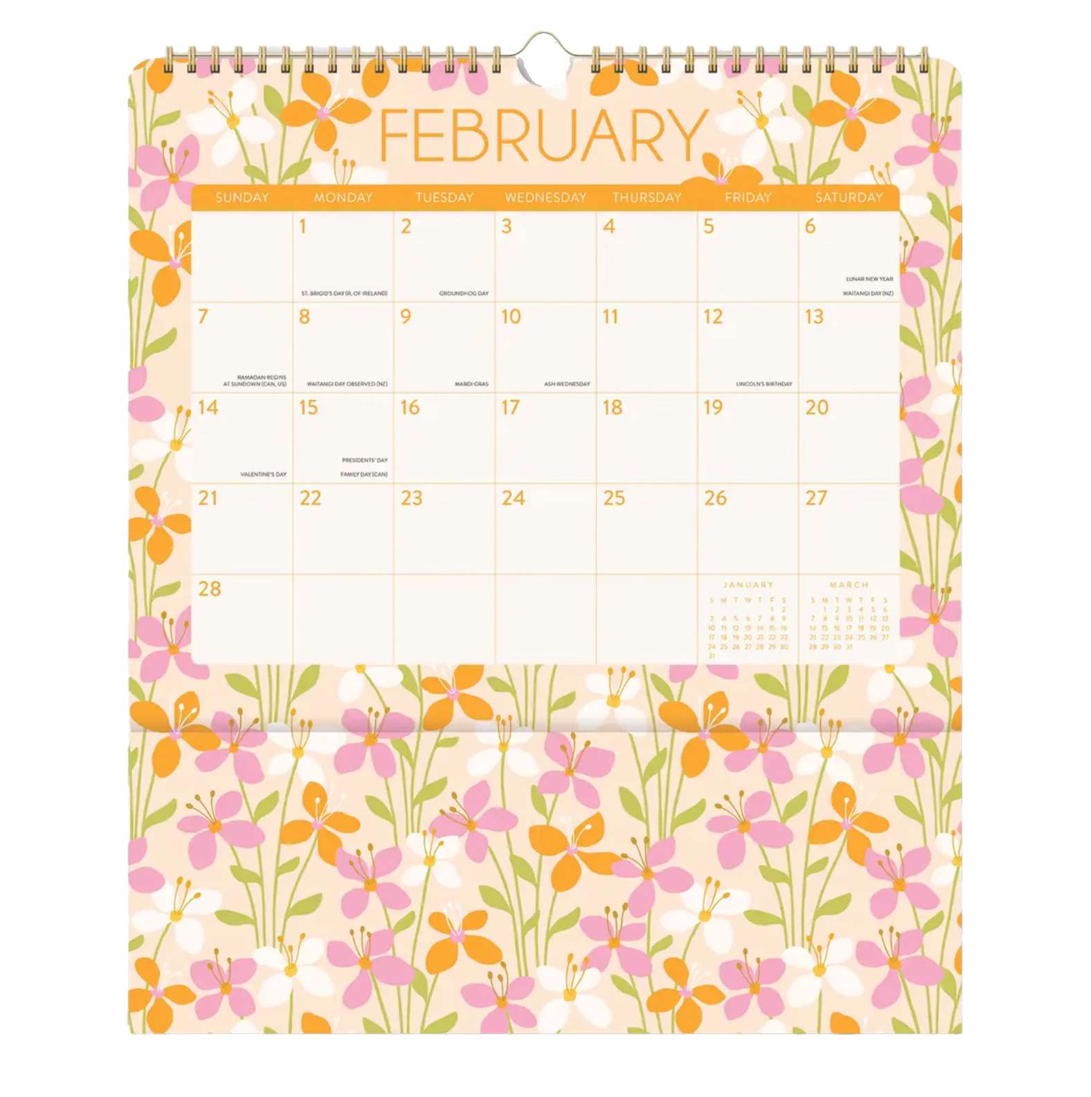 2027 Secret Garden Pockets Plus Calendar, , large
