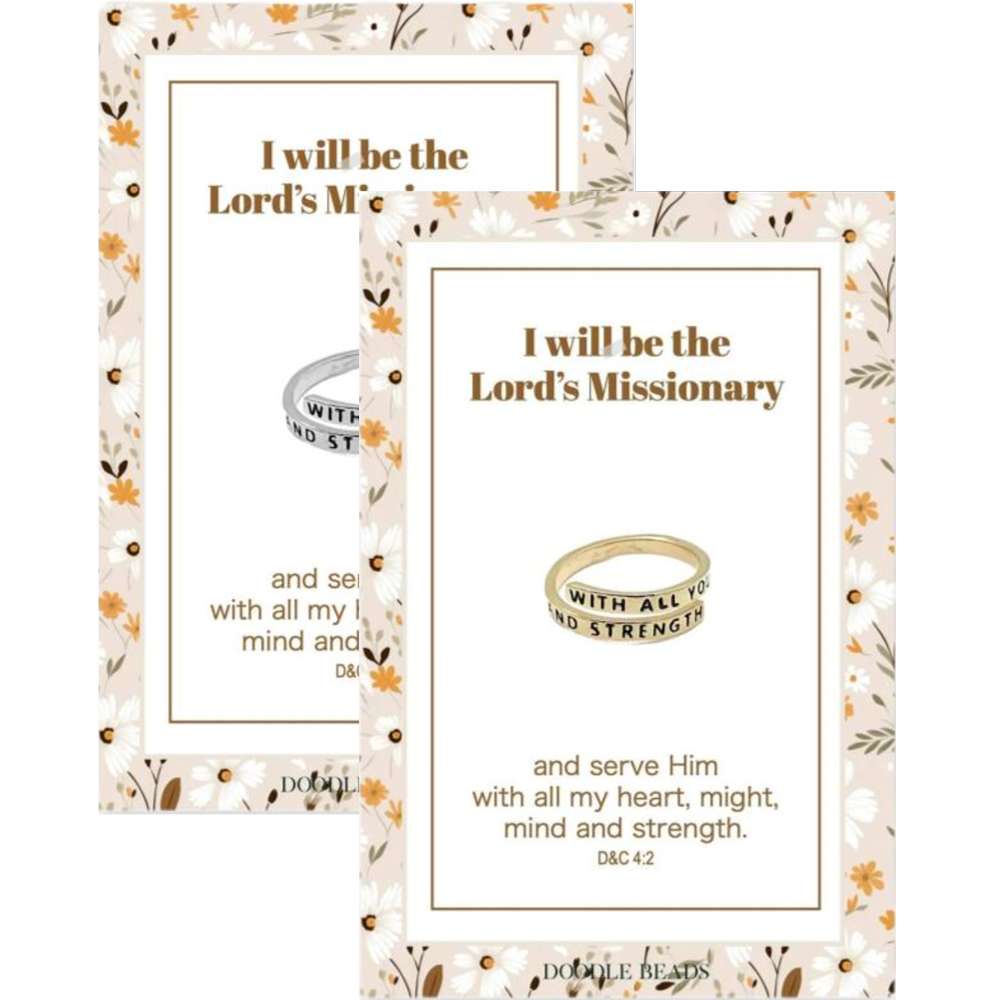 With All Your Heart Missionary Ring