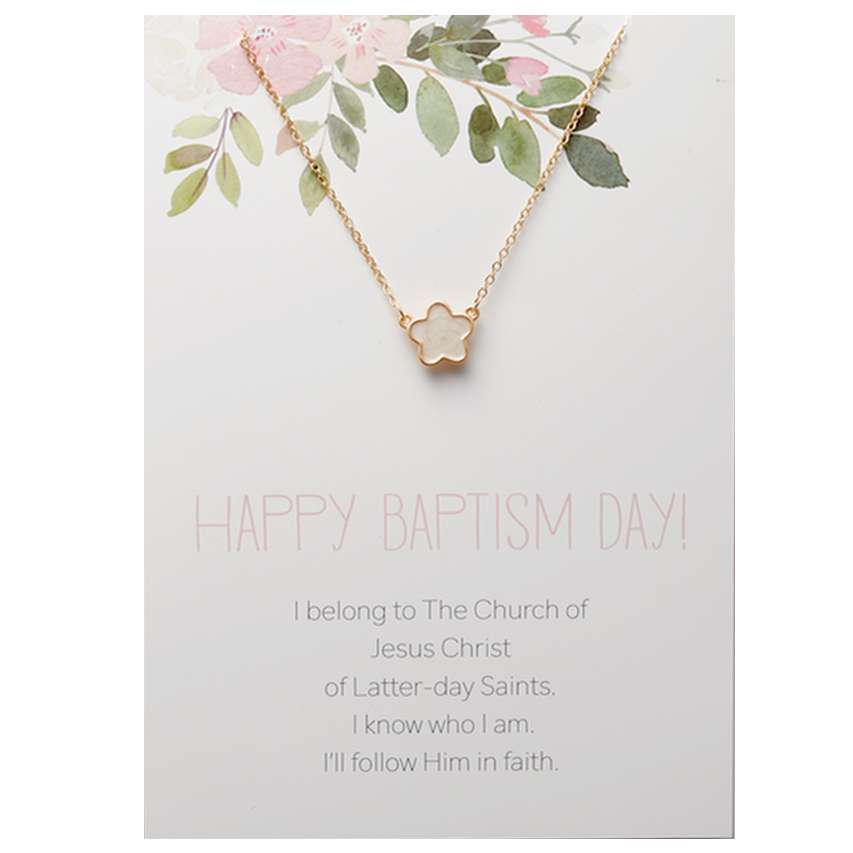 Happy Baptism Day Necklace Greeting Card, , large image number 2