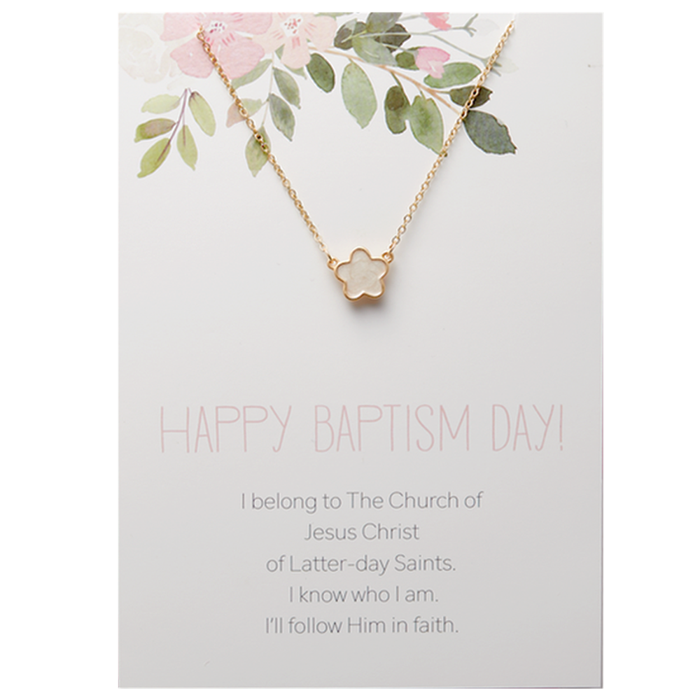 Happy Baptism Day Necklace Greeting Card, , large image number 2