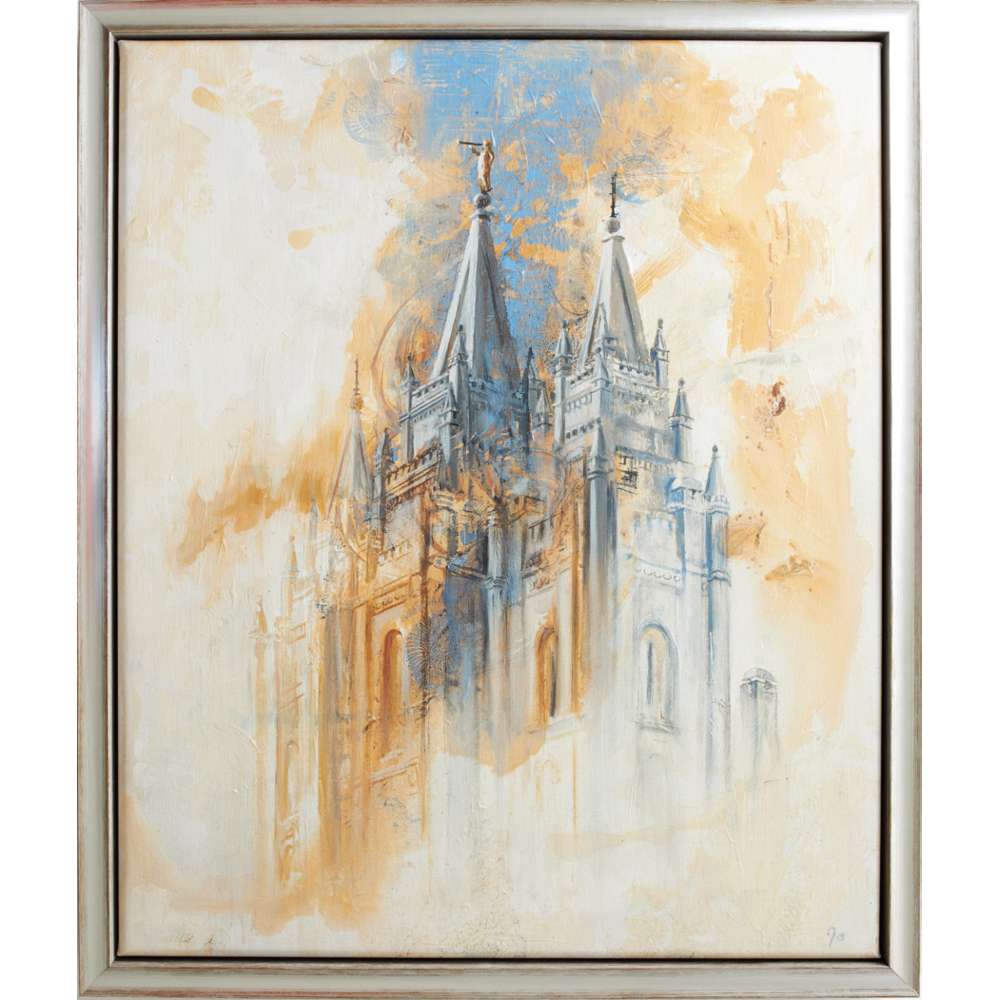 Salt Lake Temple Renewed (26x22 Framed Size), , large image number 0
