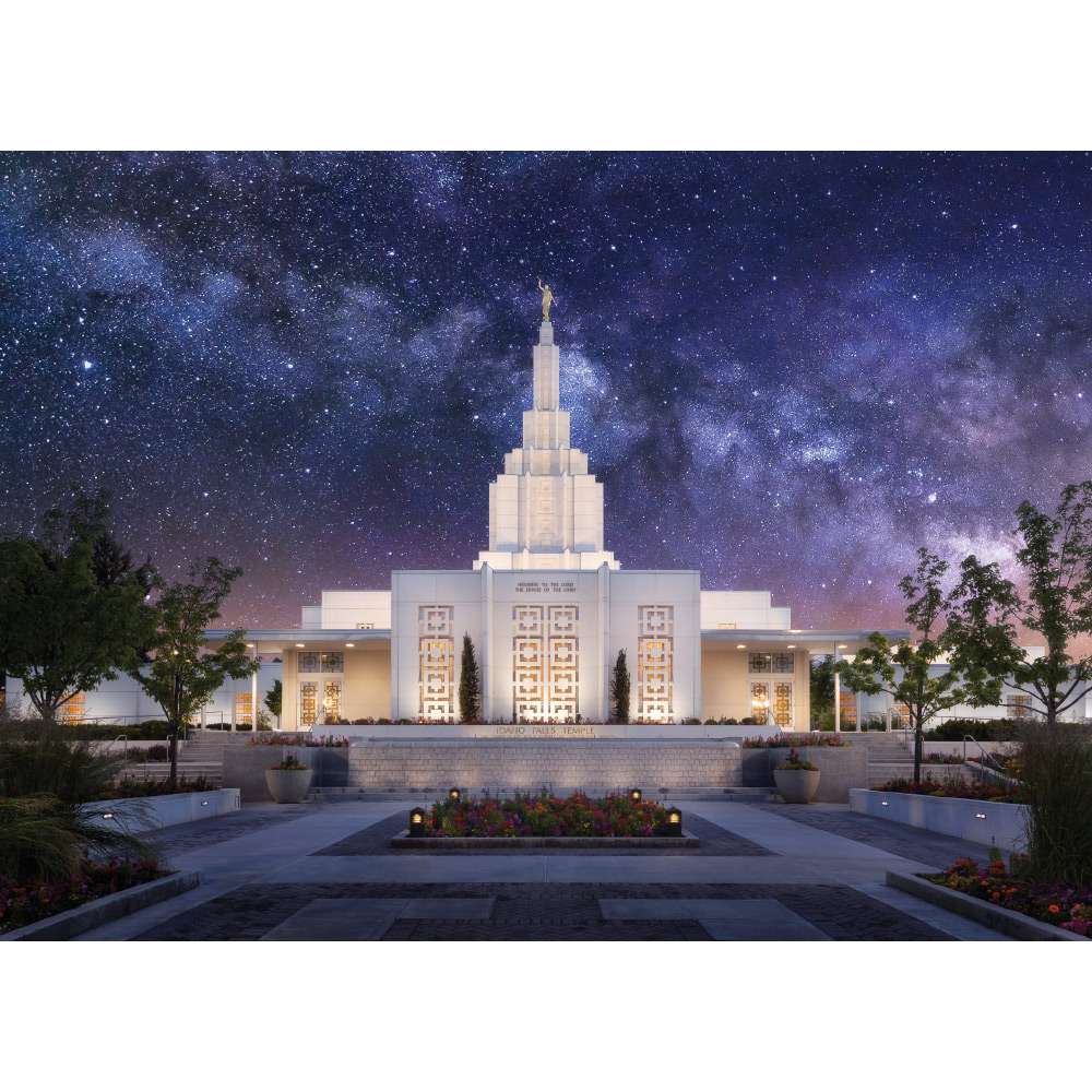 Idaho Falls Idaho Temple - For Eternity Print