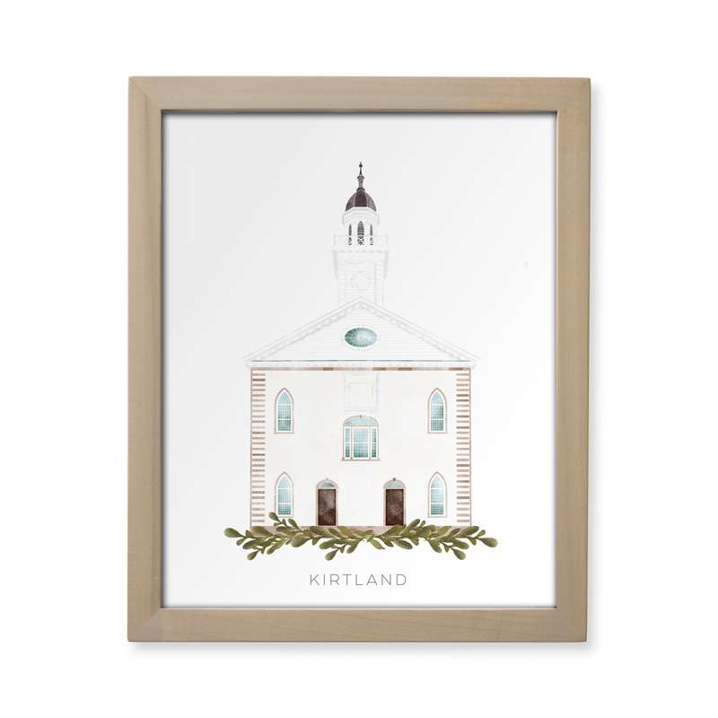 Kirtland Ohio Temple (13x16 Framed Paper Print), , large image number 0