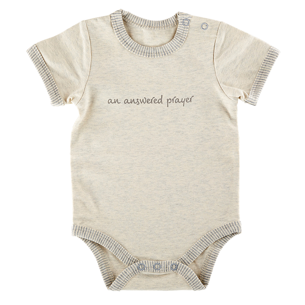 An Answered Prayer Snapshirt (0-3 Months),  An Answered Prayer Snapshirt (0-3 Months)
