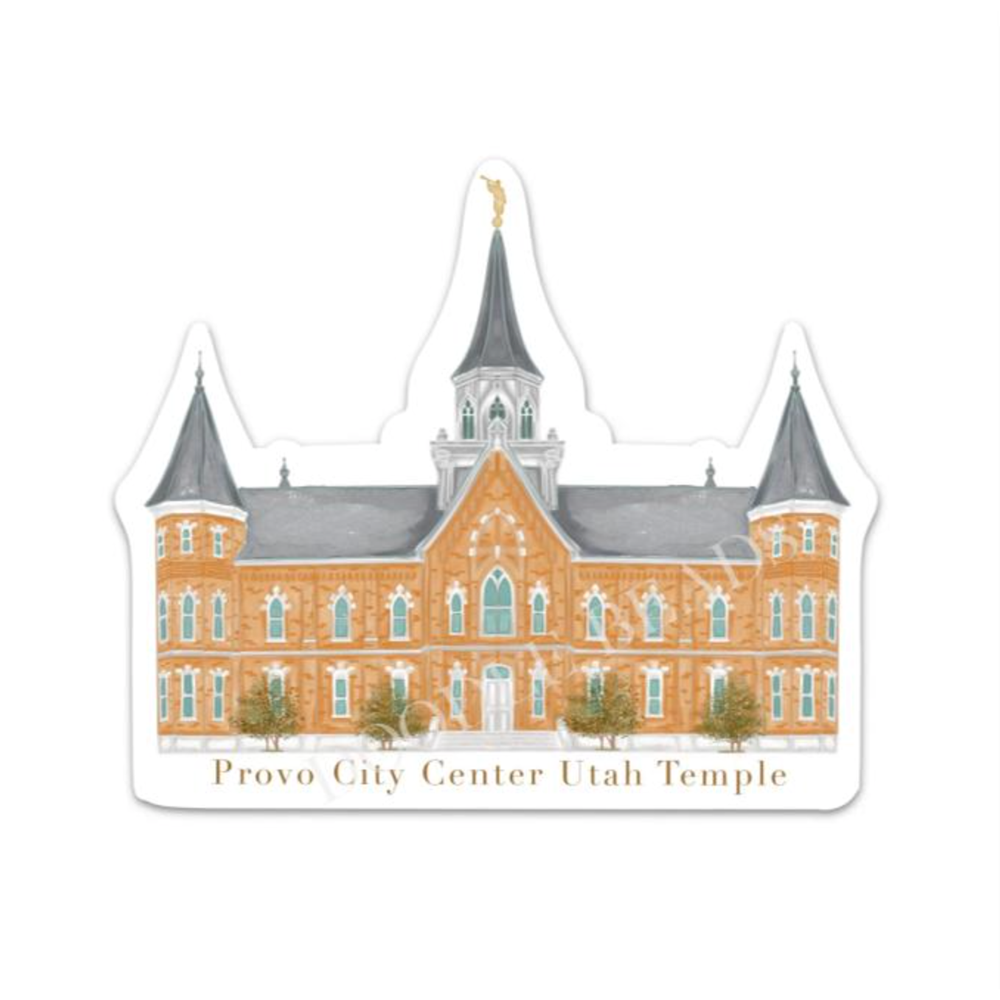 Provo City Center Temple Sticker