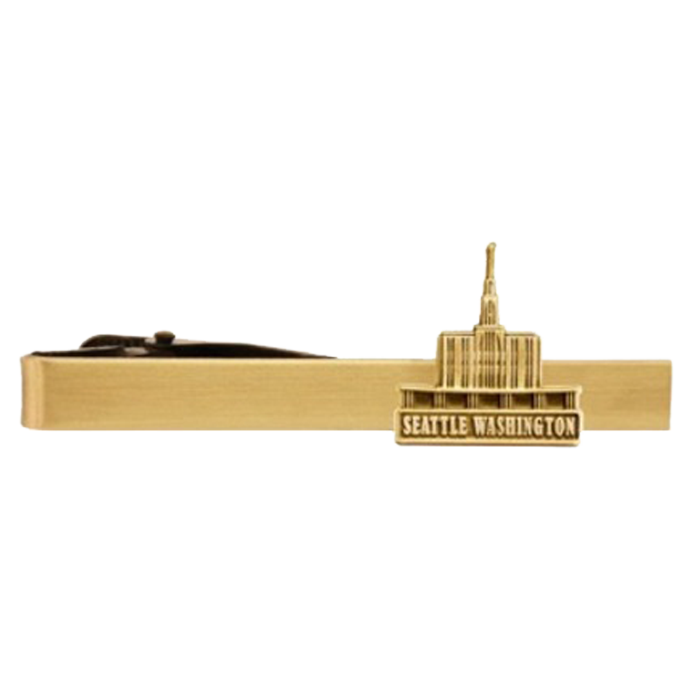 Seattle Temple Tie Bar, , large image number 0
